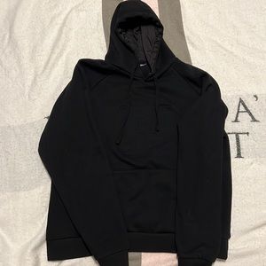 Plain black twitch hoodie